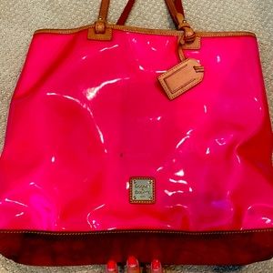 Hot pink Dooney & Bourke handbag